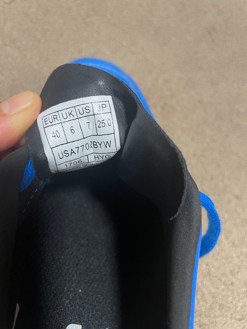 umbro ACCERDOR サッカーシューズ スパイク 青/黄　アンブロ