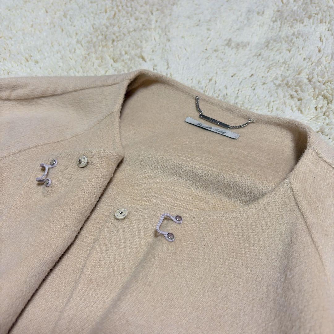 完売品✨24AW セルフォード ファーポケットケープジャケット キャメル コート