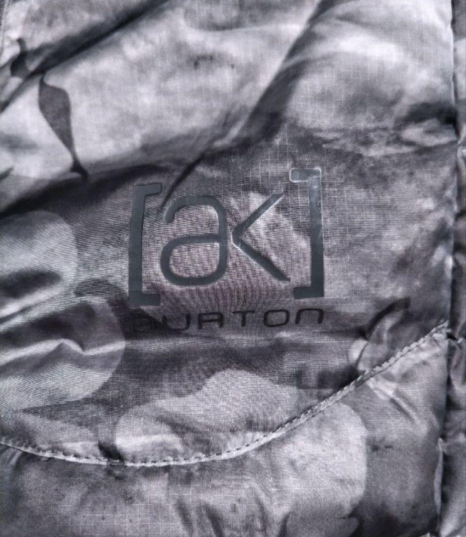 BURTON ak ダウンベスト　カモフラ柄