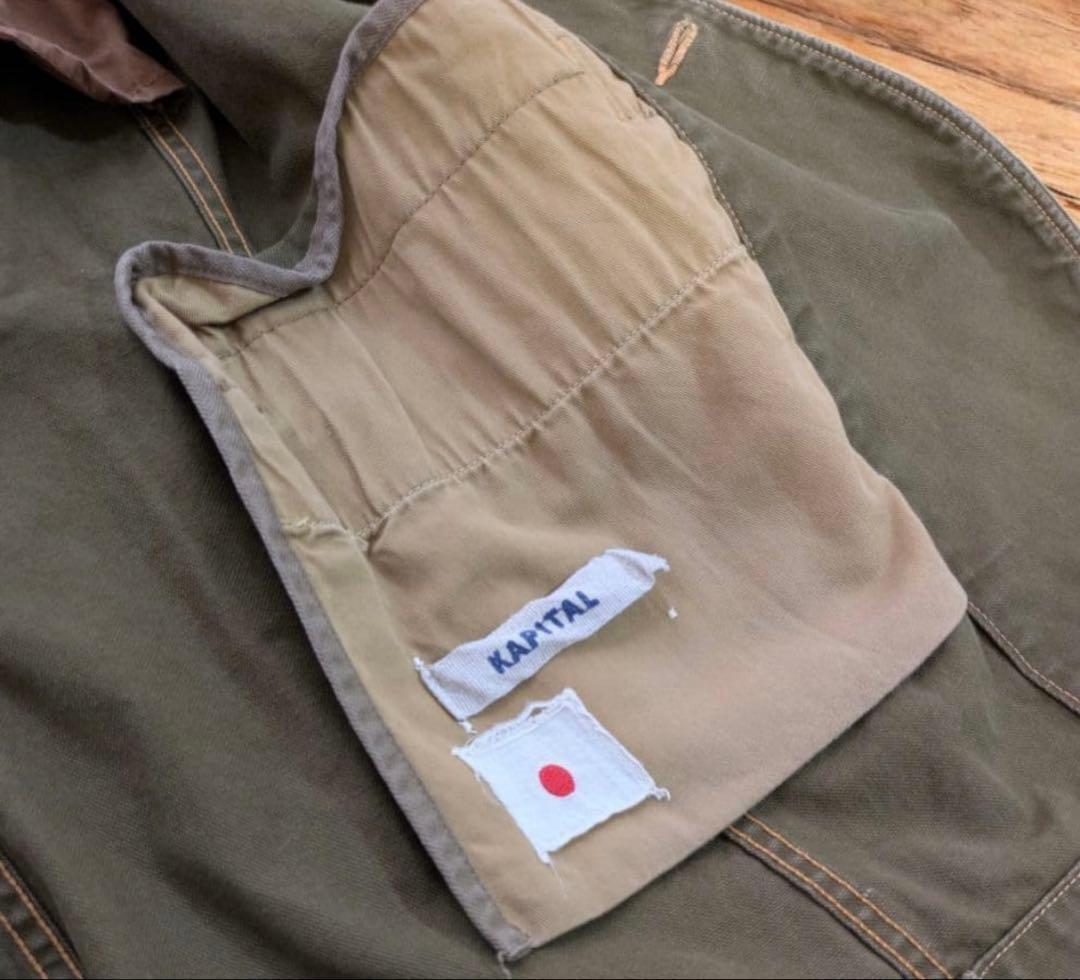旧タグ　超希少✨ KAPITAL キャピタル ワークジャケット スモックパーカー