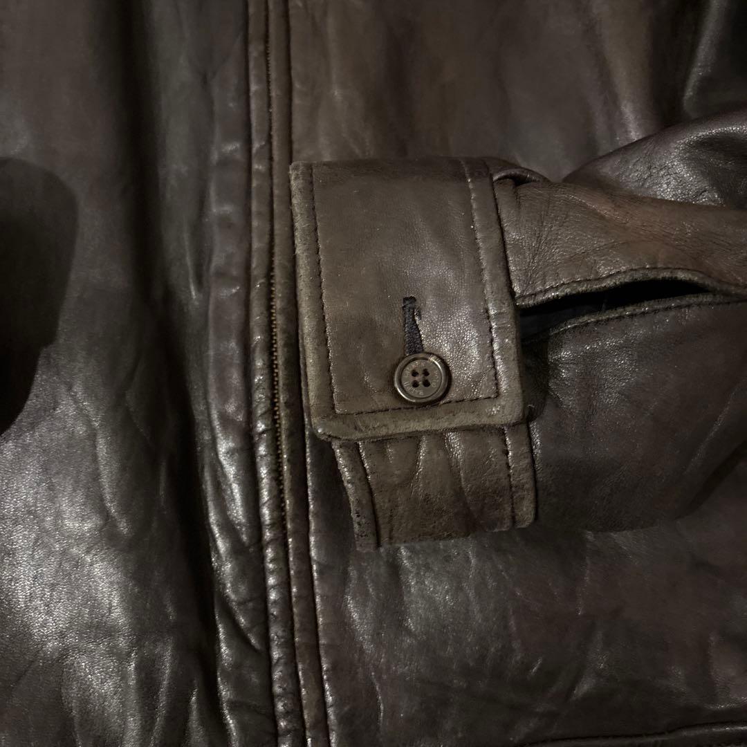 ジャケット・アウター Polo Ralph Lauren Brown leather jacket