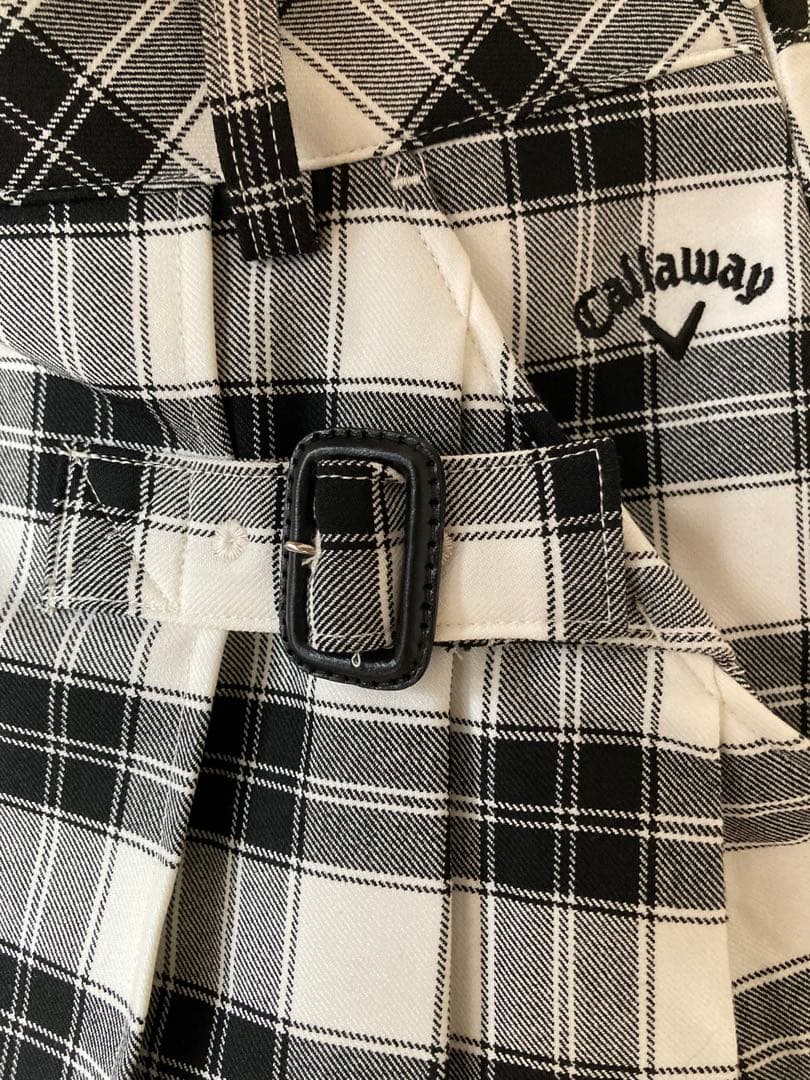 Callaway チェック柄プリーツスカート　 size S 新品未使用☆