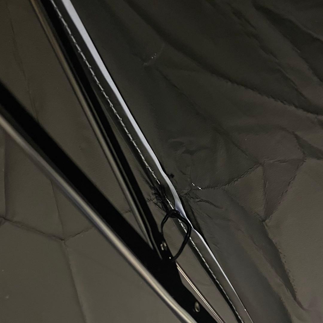 M*e様 新品52993ジルスチュアートブルー フリル晴雨兼用折りたたみ日傘雨傘