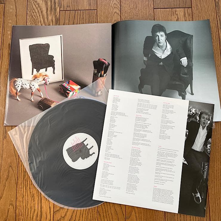 ★極美品 UK盤LP ポール・マッカートニー MEMORY ALMOST 〜