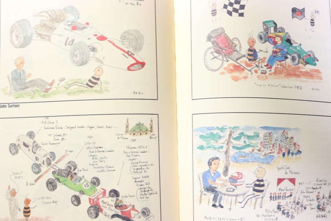 貴重！　HONDA F1　 第１期活動監督　中村良夫の著作５冊　中古本