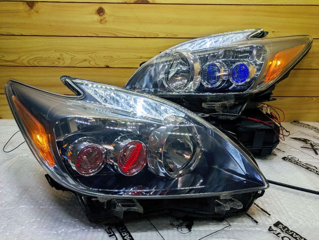 30プリウス LED ヘッドライト ツーリング US仕様 USDM 黄ばみ無し