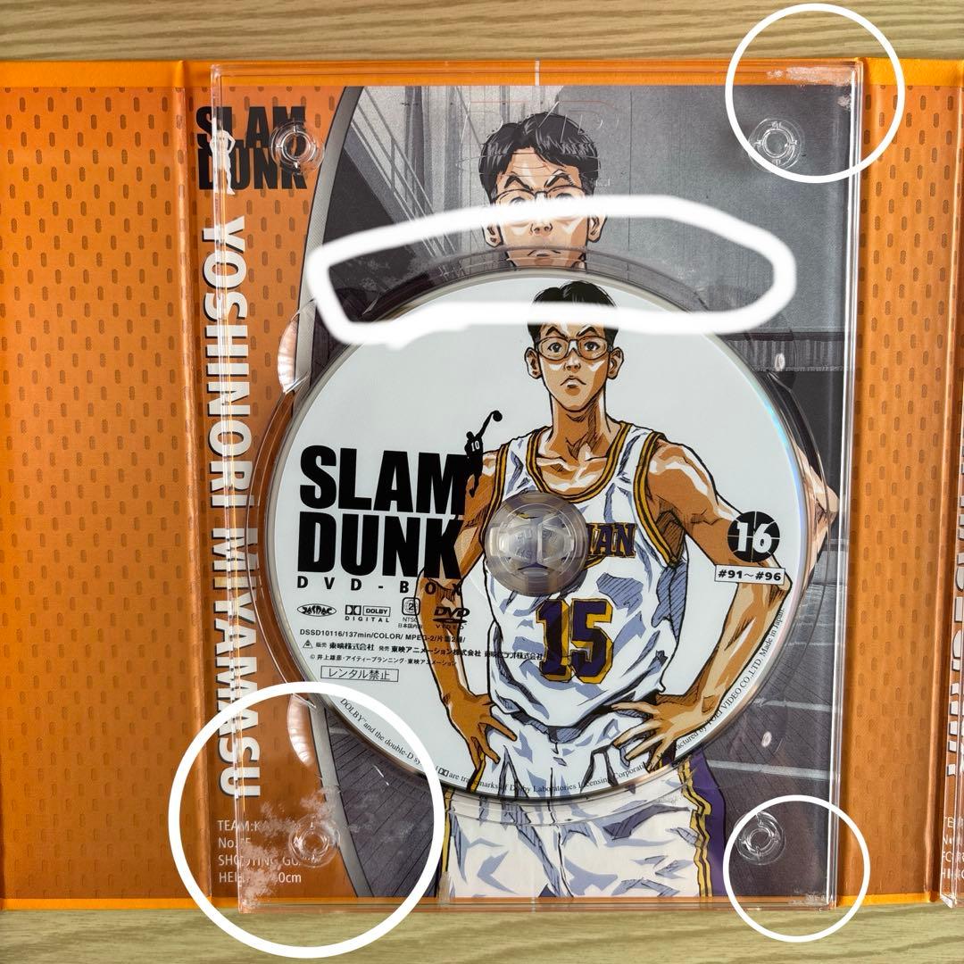 SLAM DUNK DVD-BOX〈初回生産限定・18枚組・桜木花道「10」仕…