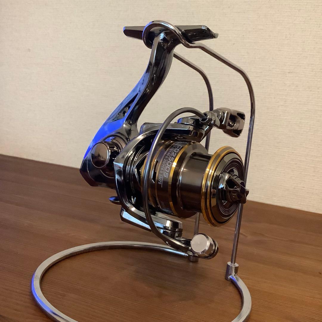4ピース2.4mスピニングロッド&ダブルハンドルスピニングリール2500番