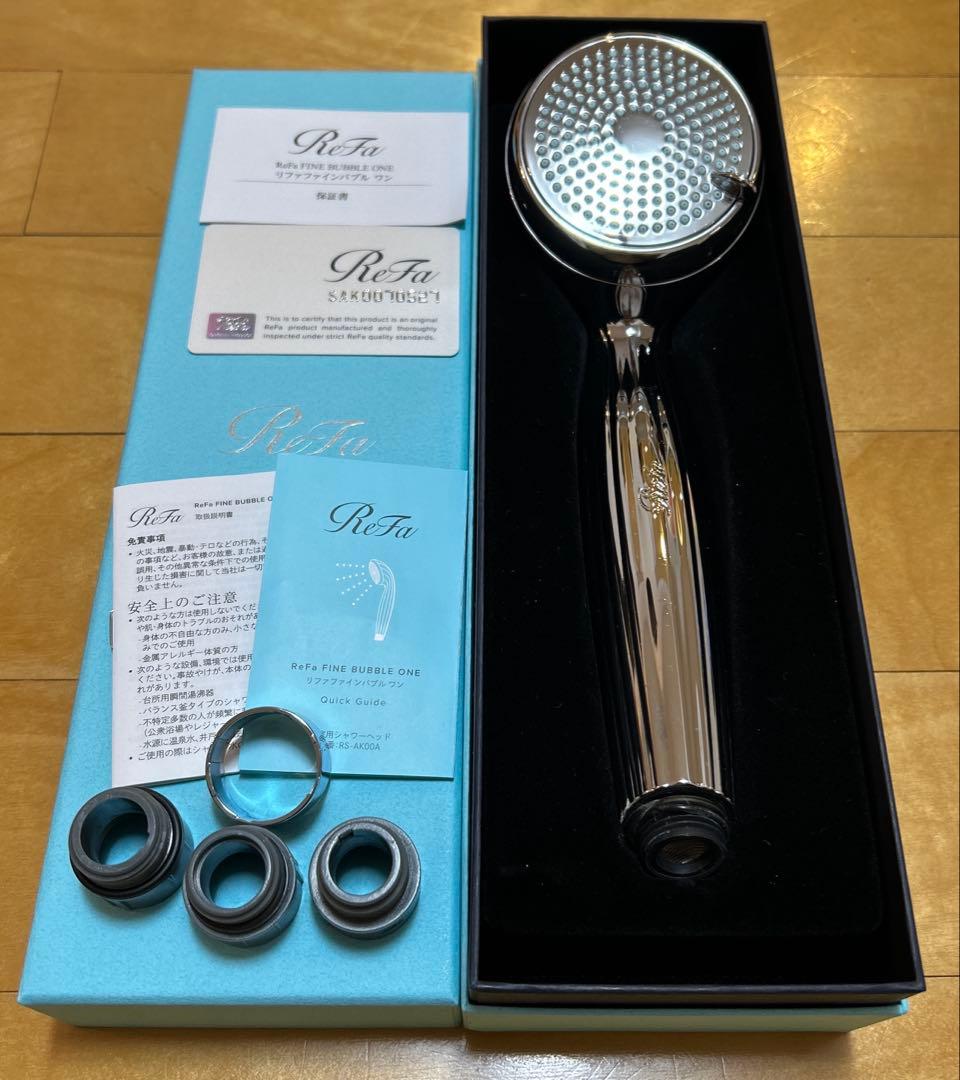 ✨週末sale ReFaリファファインバブルワンRS-AK00A シャワーヘッド