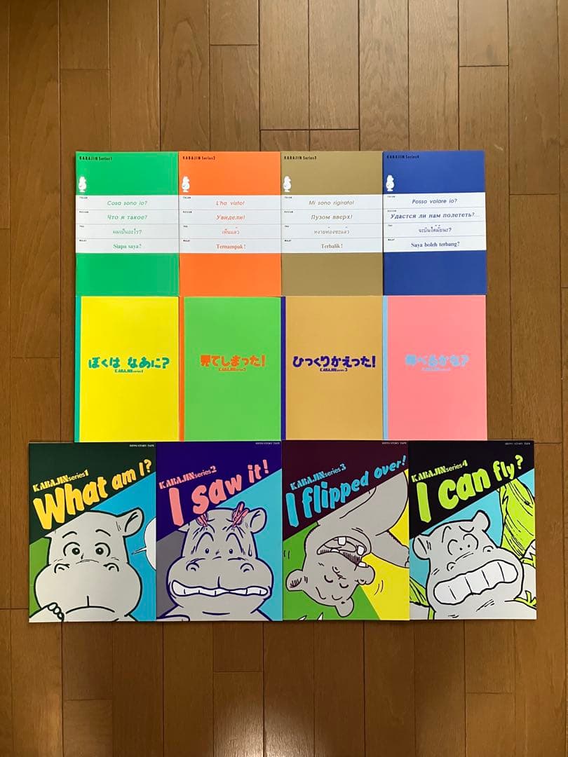 ヒッポファミリークラブ多言語学習１５か国語セットＣＤ６６枚＋テキスト４０冊セット