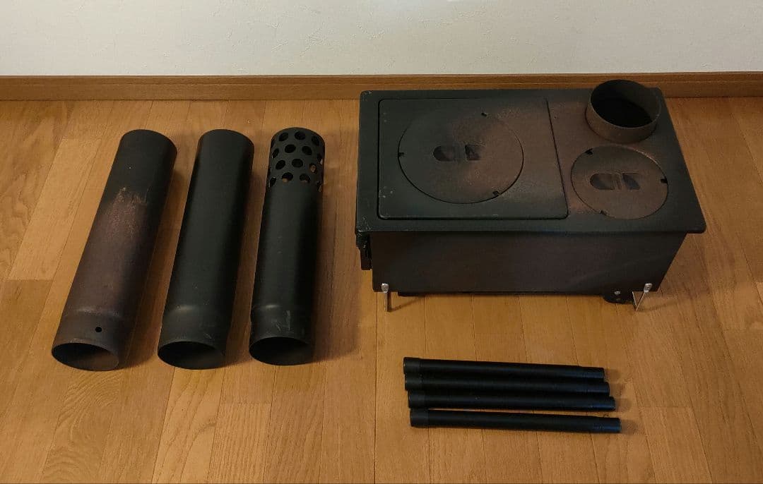 CAPTAINSTAG KAMADO かまど 煙突 角型ストーブ UG-51