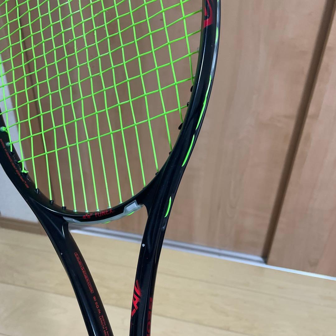 超お買い得‼️ ジオブレイク　80V ソフトテニスラケットUL1 白グリ付き