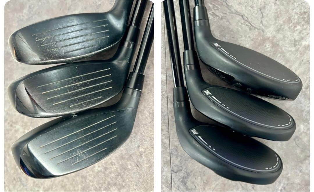 3本組｜PXG 0311XF GEN6 U3/19°,U5/25°,U6/28°