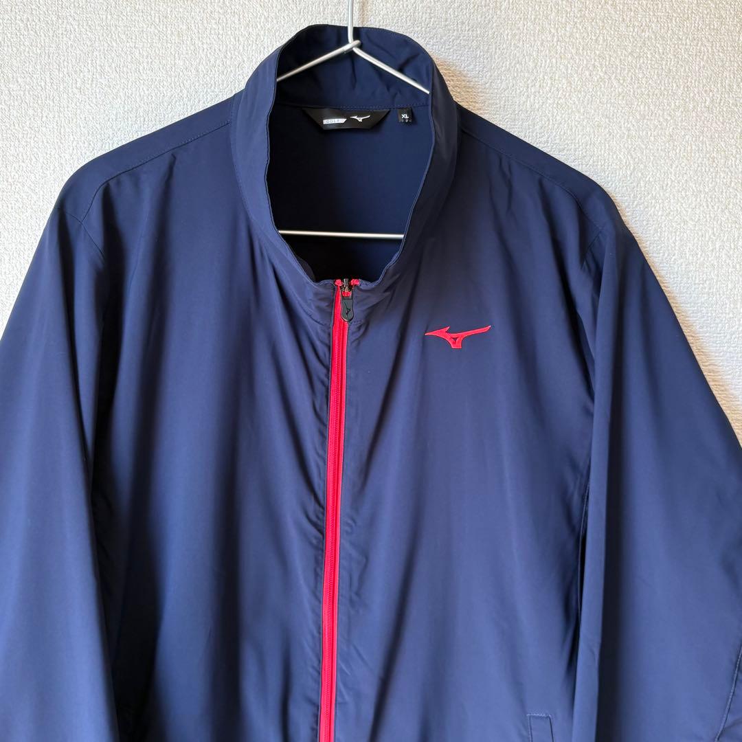 【美品】ミズノゴルフ　耐久撥水ストレッチムーブブルゾン　XL