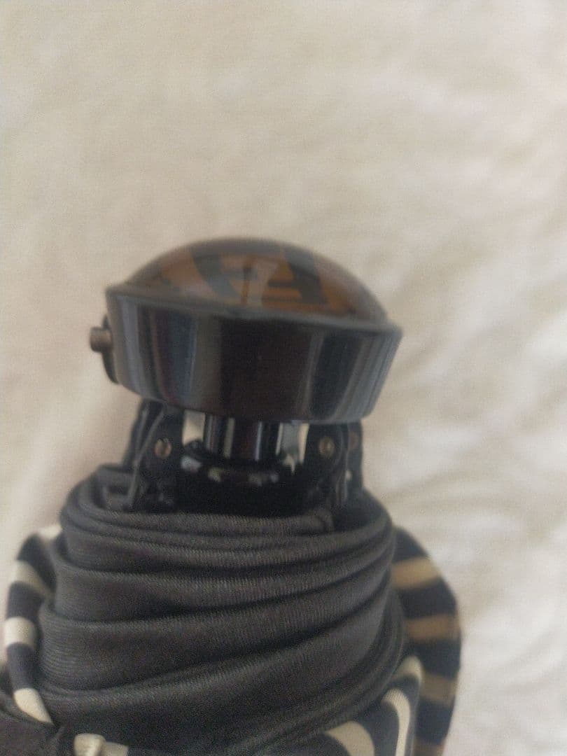 [希少品！]　FENDI　フェンディ折りたたみ傘　黒　ブラック