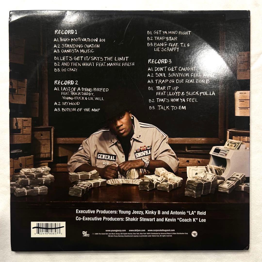 YOUNG JEEZY 3LP レコード Let’s Get it: Thug