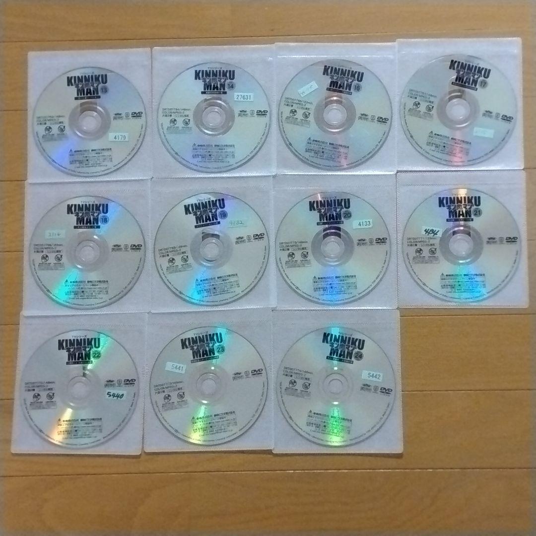 レンタル落ちDVD キン肉マン TVシリーズ 1～24巻 15巻欠品