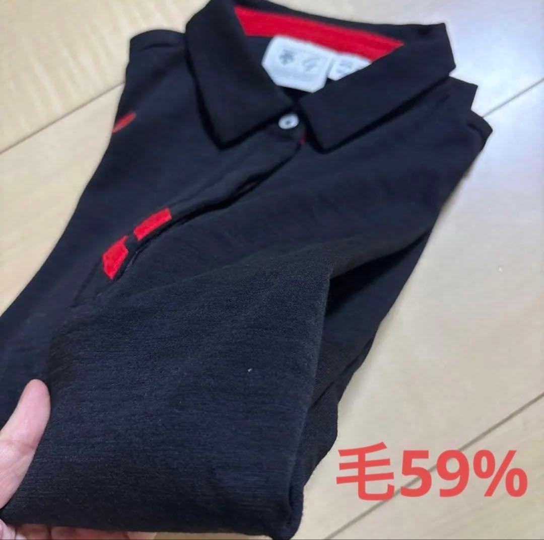 ゴルフ レディース 長袖　ポロシャツ スカート 2点セット　L/L