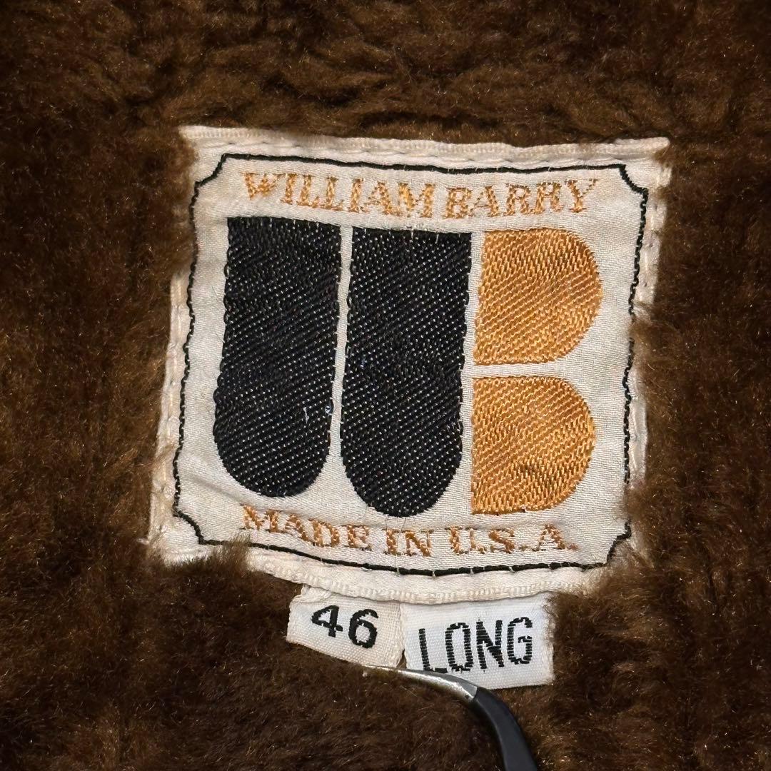 USA製！！【William Barry】シープライナー コーデュロイジャケット