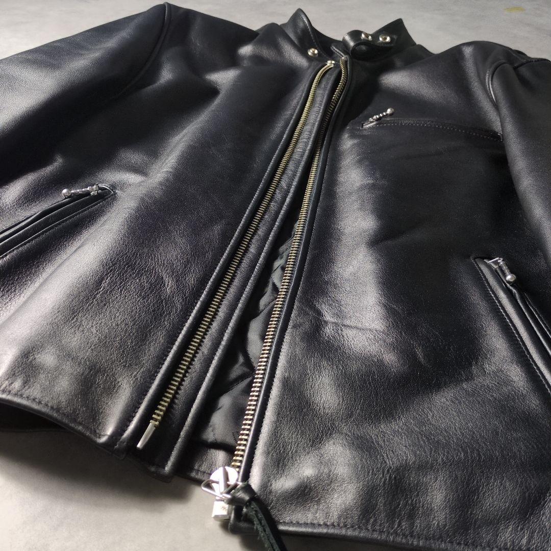 USA製 カウレザー Wind Armor シングルライダースジャケット XL