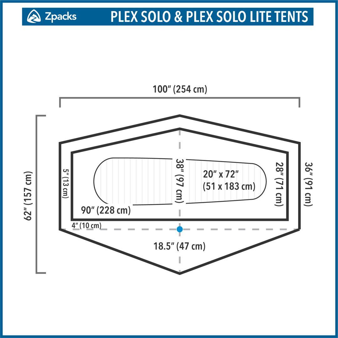 b*e様 Zpacks plex solo tent