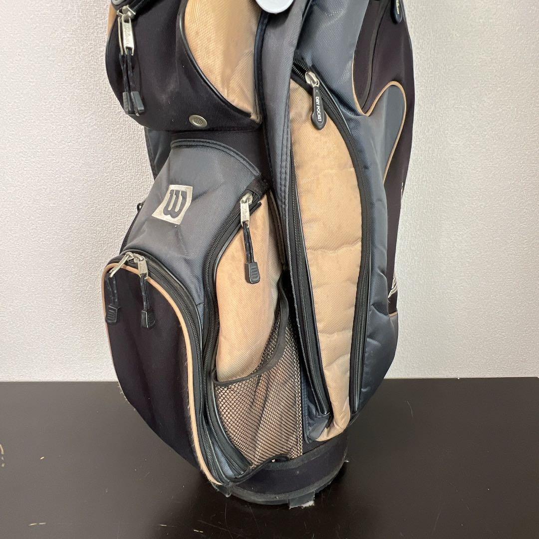 ウィルソン PROSTAFF 初心者用 ゴルフクラブセット 8本組キャディバッグ