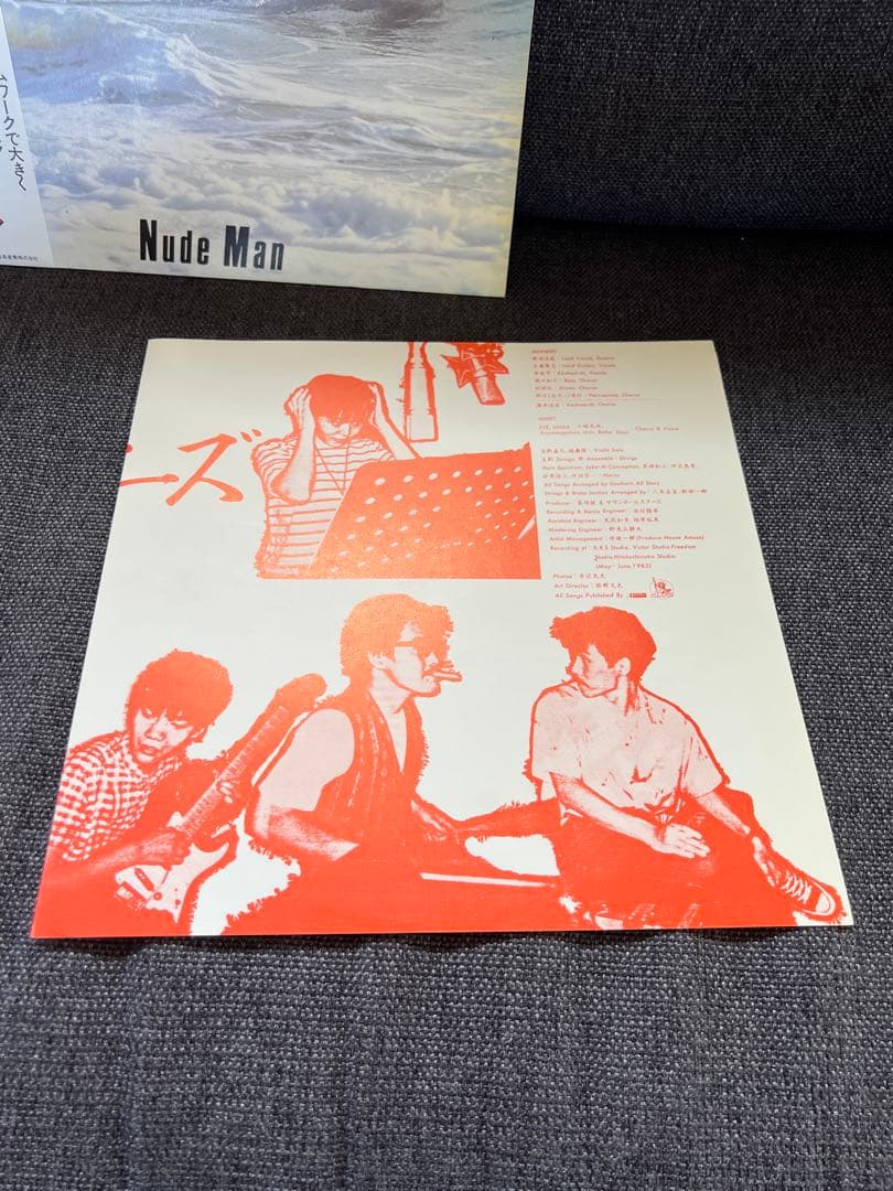 1982年サザンオールスターズ『NUDE MAN』LP 帯付VIH-28088