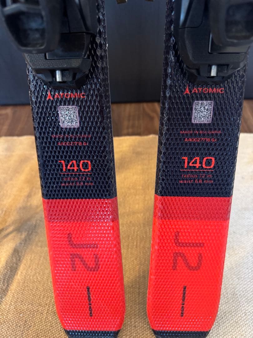 ATOMIC REDSTER J2 140cm ポール ケース付