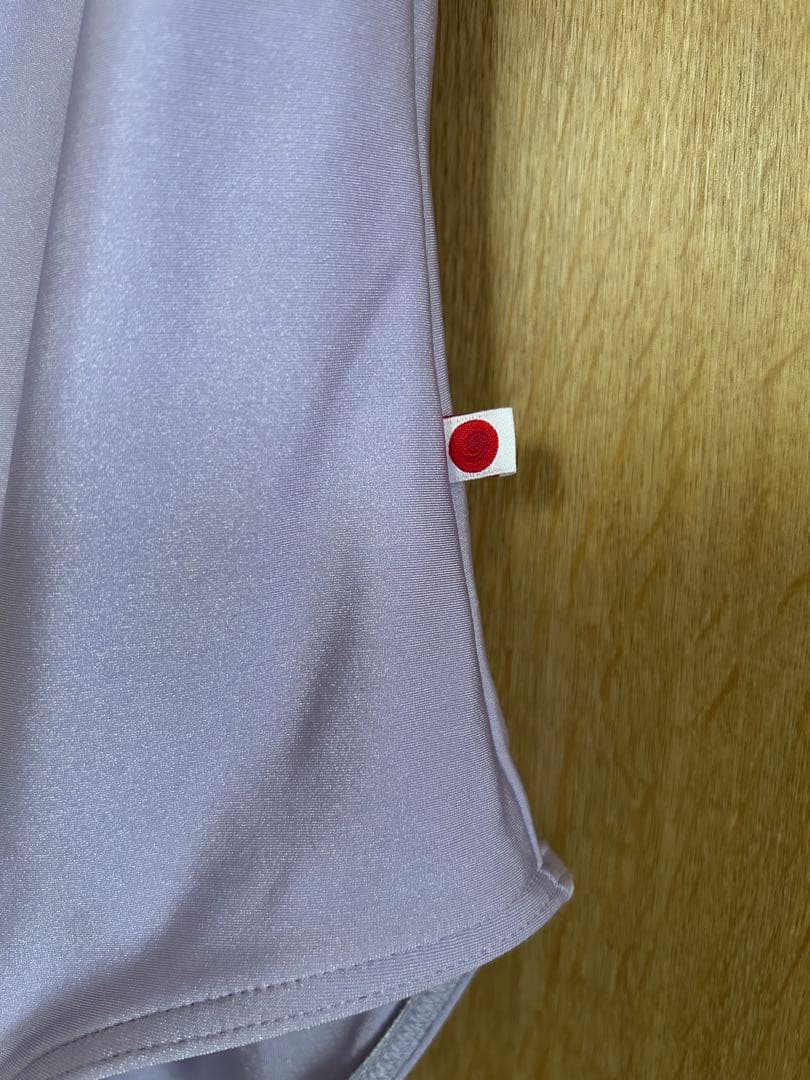 YUMIKO レオタードSL オーダー 薄紫 ベロア スペイン製