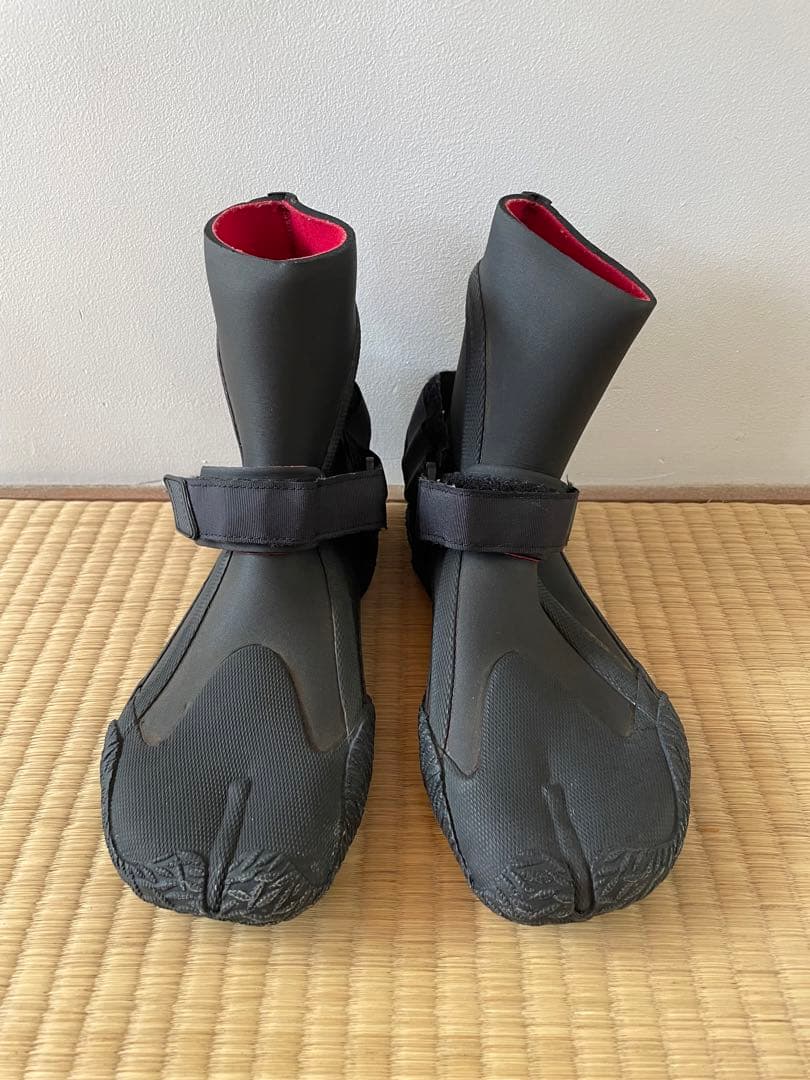DELPHI 冬用 セミドライウエットスーツ サーフブーツ付き