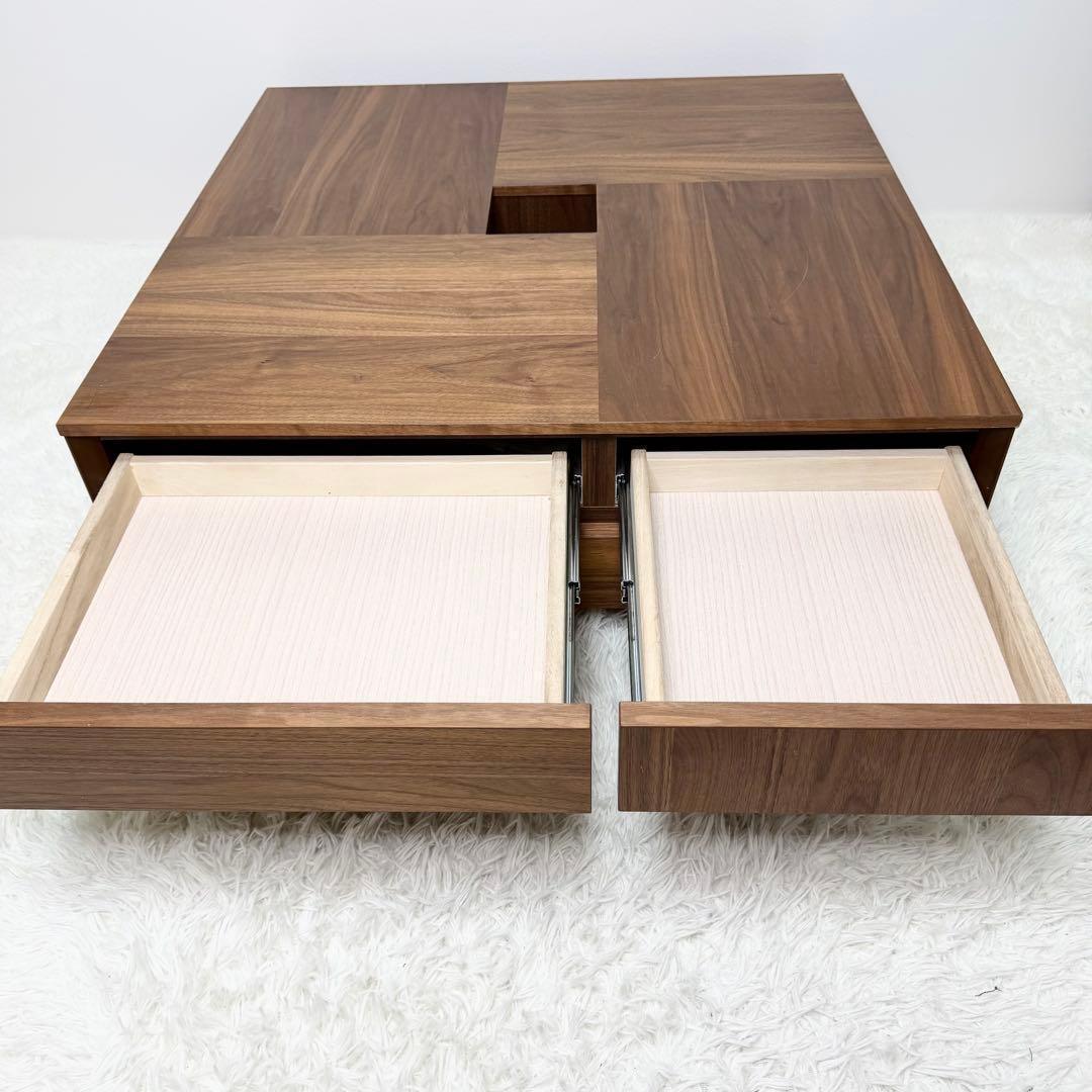 関家具 ニッポネア アトリ センターテーブル リビングテーブル ウォールナット