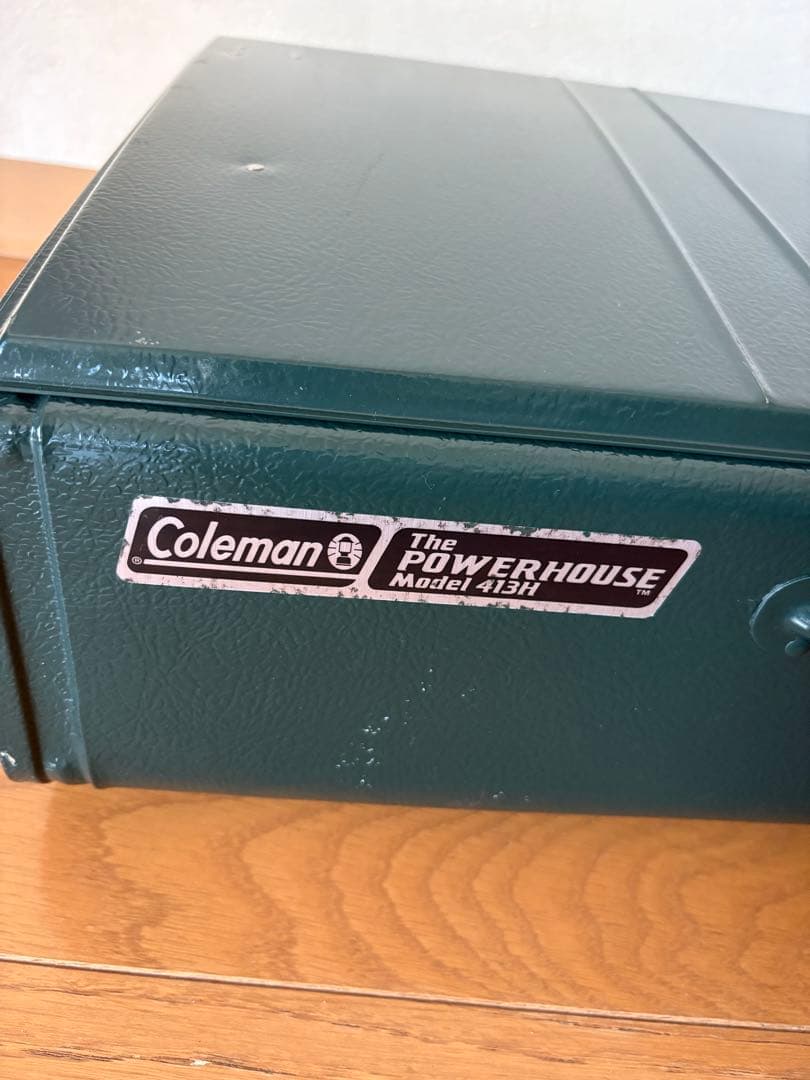 Coleman ツーバーナー413H 未使用品！フューエルファネル付き