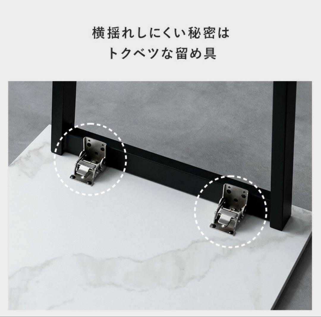 ローテーブル　折りたたみテーブル アイアン脚　北欧　オシャレ