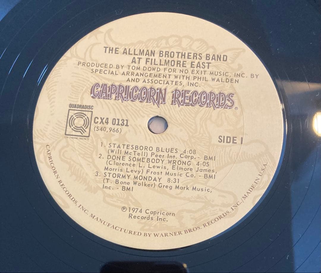 ■完全別ミックス高音質盤■THE ALLMAN BROTHERS BAND /