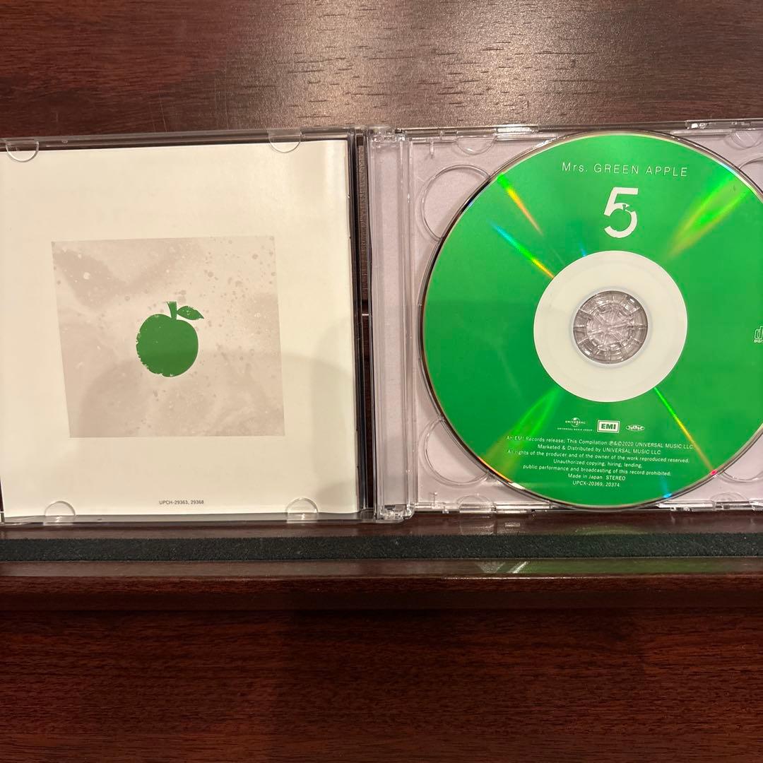 【初回限定盤】Mrs. GREEN APPLE 5 CD+DVD