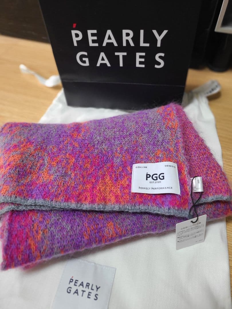 【未使用新品】PGG PEARLY GATES マフラー