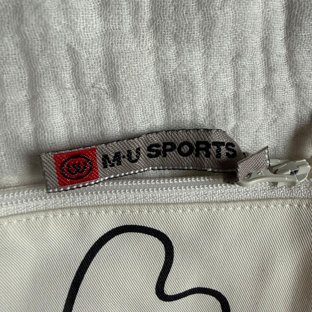 極美品☆M.Usportsゴルフウェア/ウエサコ/パンツ/ストレッチ/ポーチ