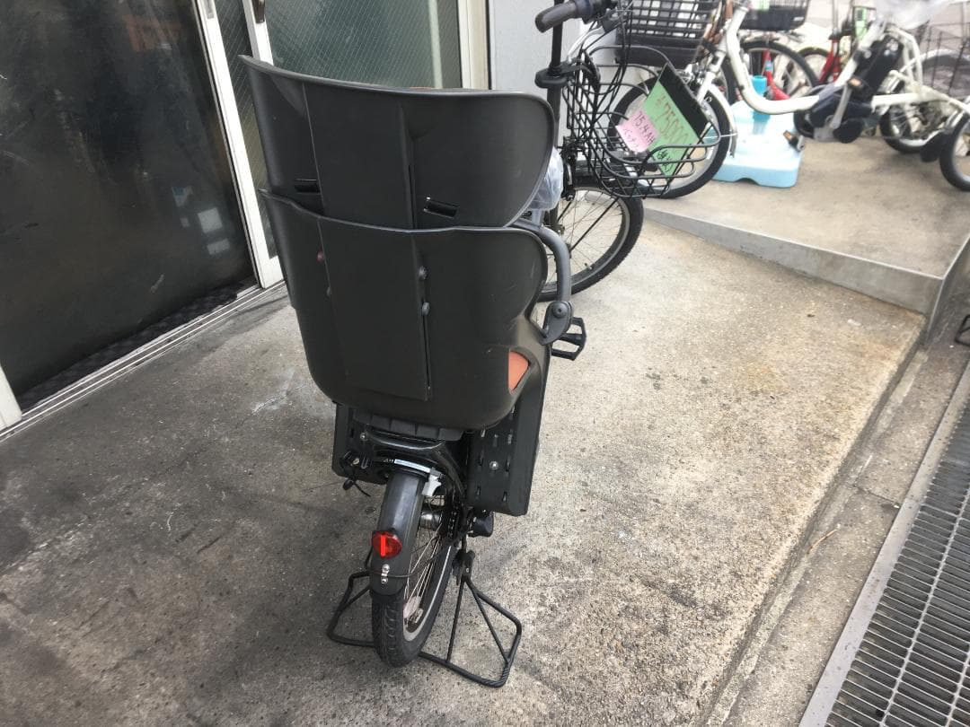 地域限定送料無料　ビッケ　15,4AH　子供乗せ　黒系　神戸市　電動自転車
