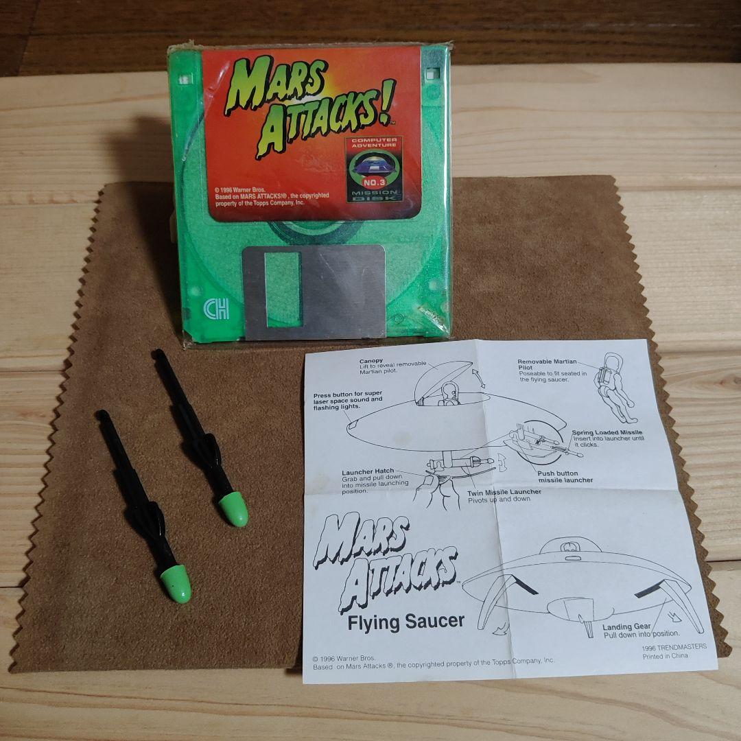 【美品】マーズ・アタックス　マーシャン・フライング・ソーサー 映画版円盤