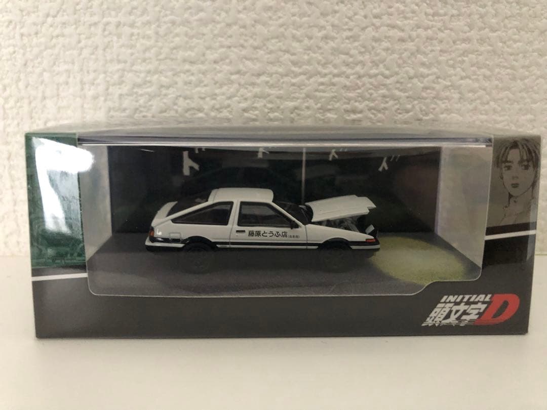 ホビージャパン 1/64 頭文字D FC3S AE86 トレノ