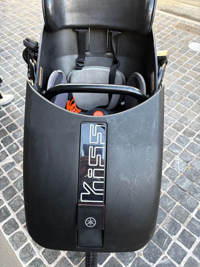 ヤマハ　パスキスミニアン 電動アシスト自転車 チャイルドシート　兵庫
