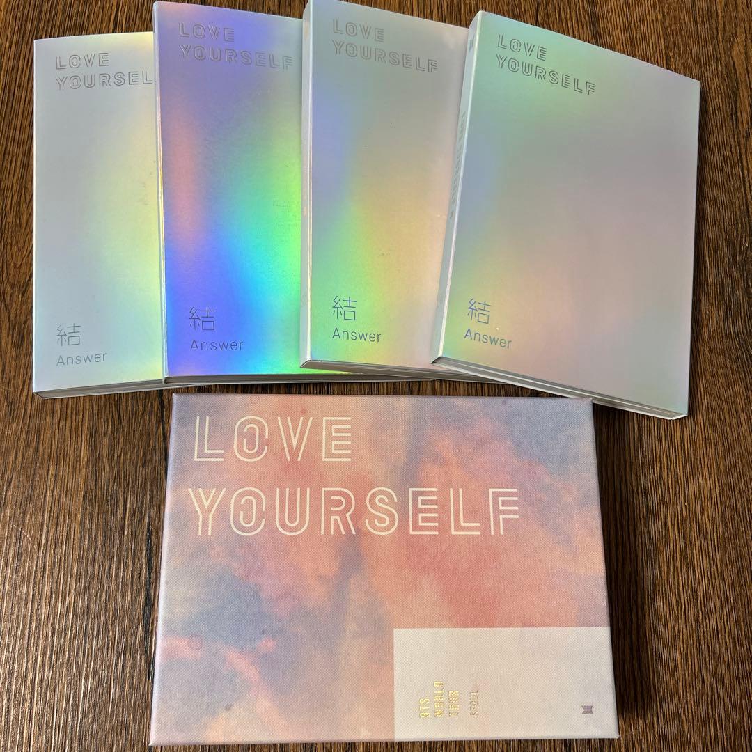 【公式】トレカ有BTS CD DVD フォトブックLOVE YOURSELF