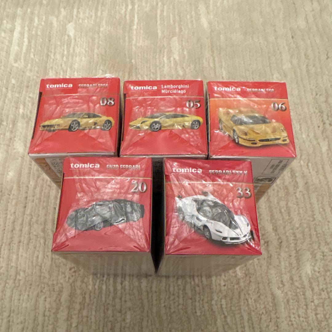 トミカプレミアム　発売記念仕様　5種類セット