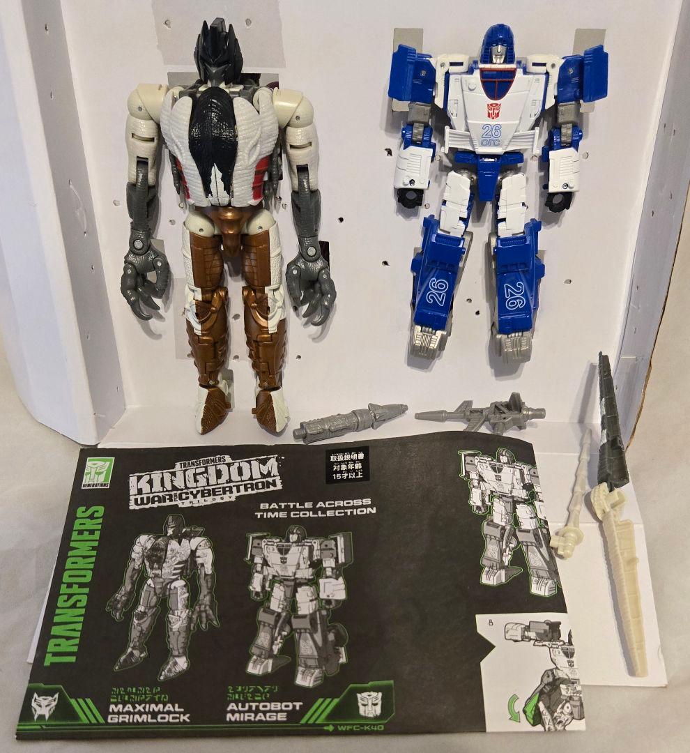 KD EX-13 ミラージュ & マクシマルグリムロック　トランスフォーマー