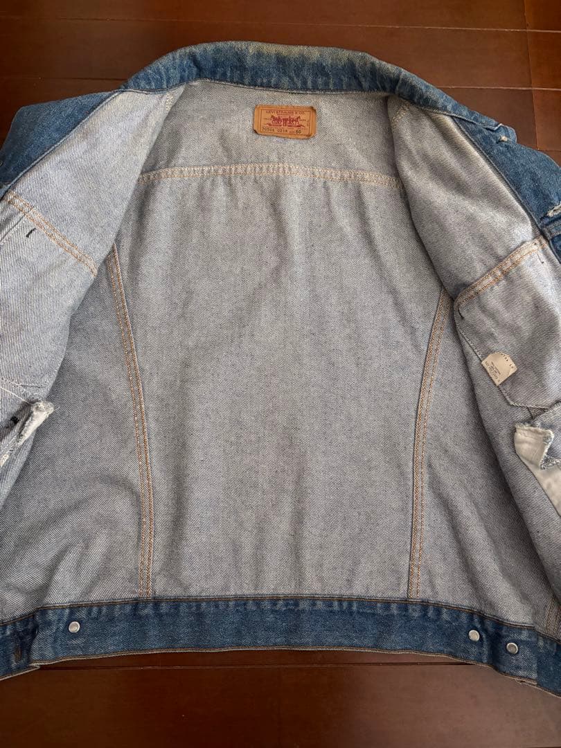 LEVI'S 87年USA製　デニムジャケット　サイズ50