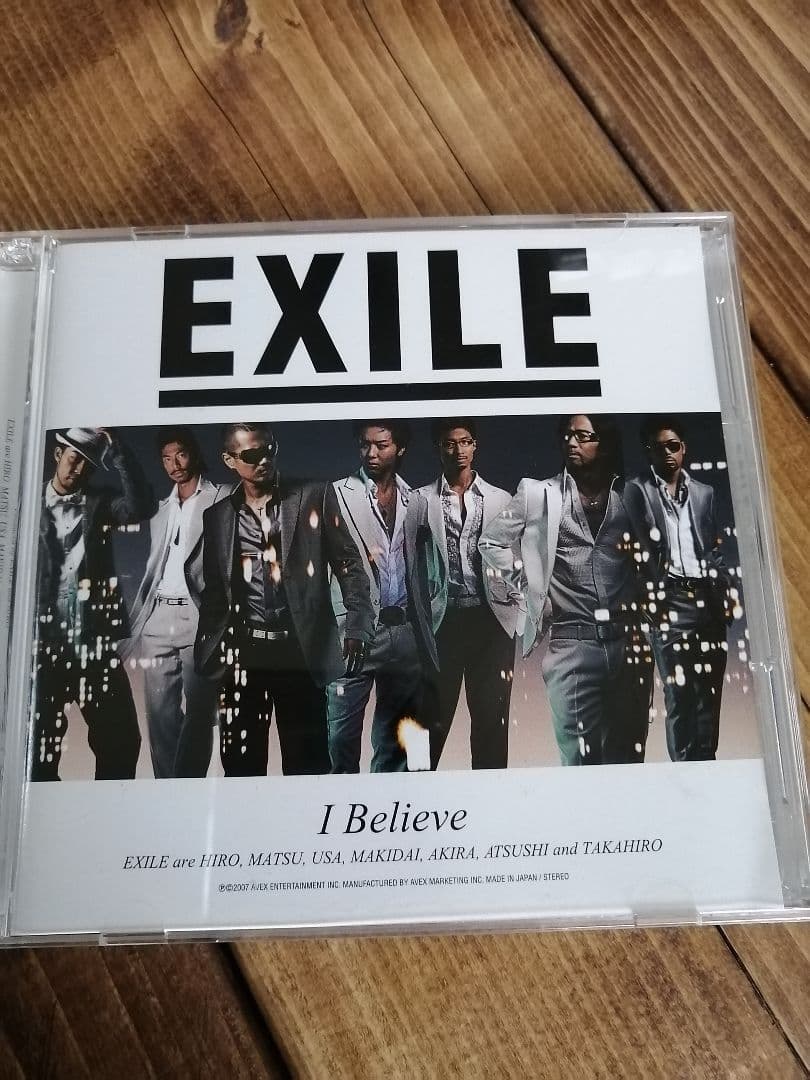 EXILE...CD&DVDです。