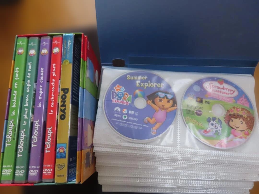 海外アニメ大量セット　Dora　T'choupi（チュピ）のシリーズなどのDVD