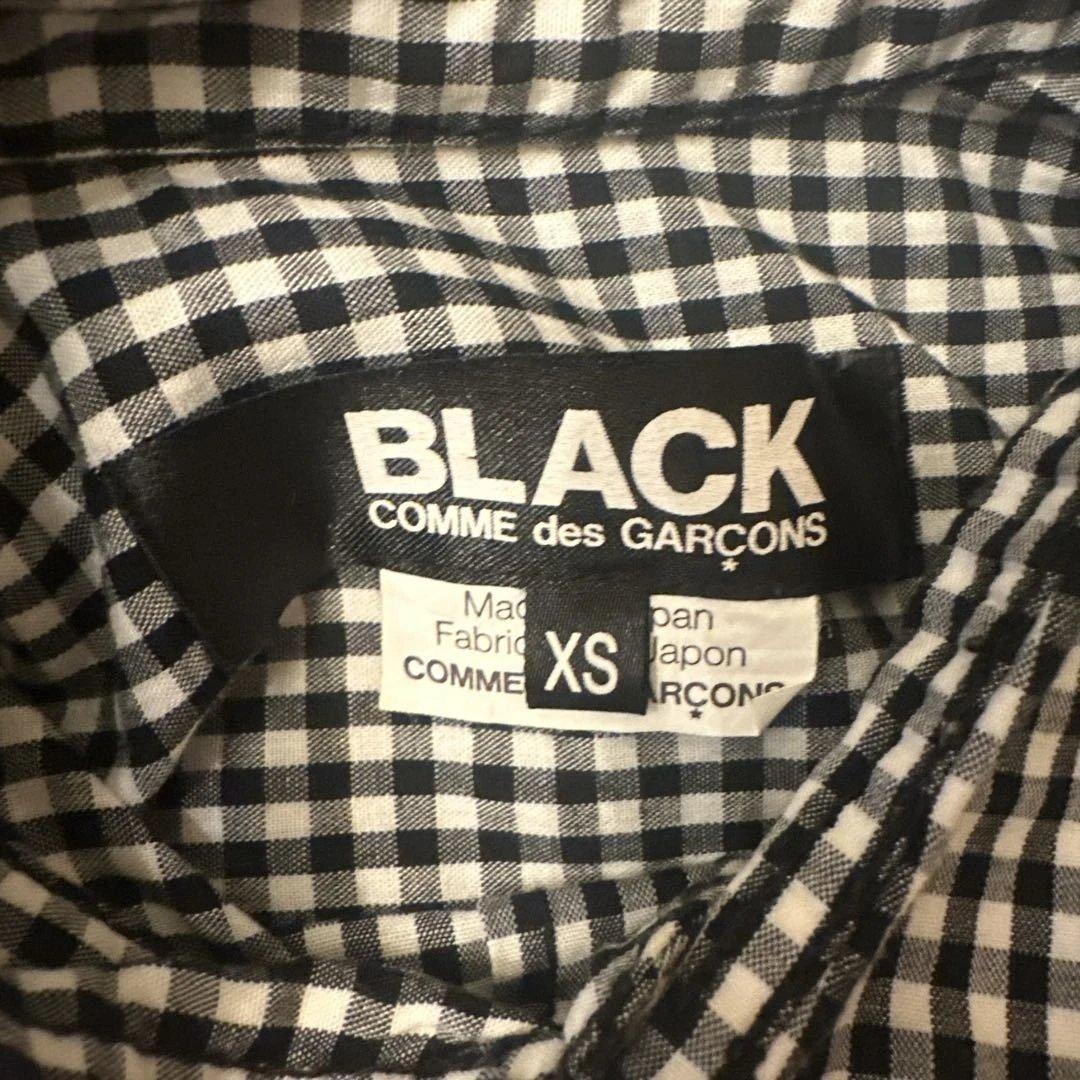 BLACK COMME des GARÇONS チェックシャツ XS