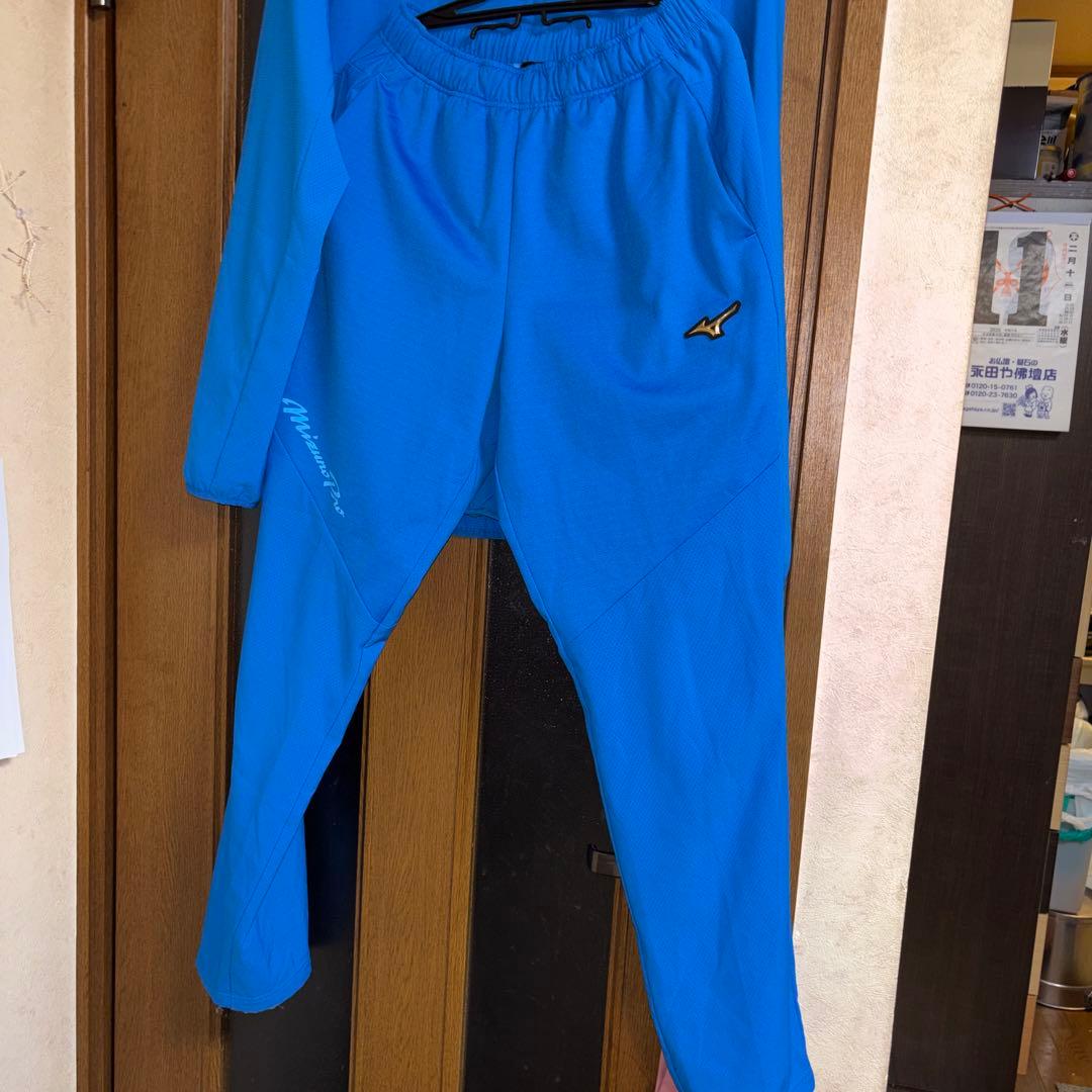 ミズノプロ ブレスサーモトレーニングジャケット　テックシールドブレスサーモパンツ