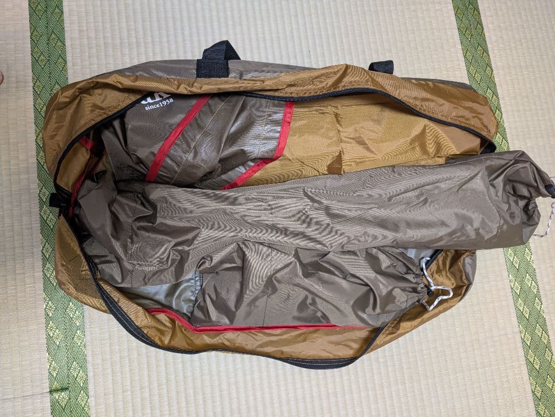  Peak タープ ブラウン 収納バッグ付き